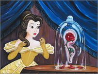 Beauty and the Beast Art Beauty and the Beast Art Enchanted Rose